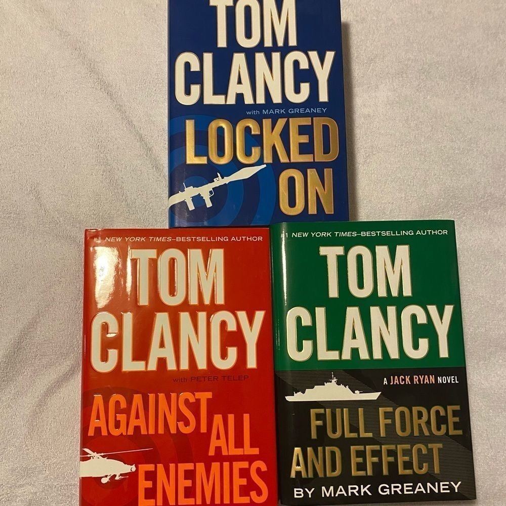 Tom Clancy Hardcover Books